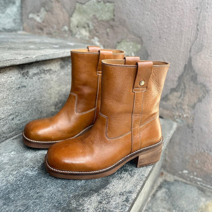 COPENHAGEN SHOES SAY MORE - BROWN/TAN Støvler 125 TAN