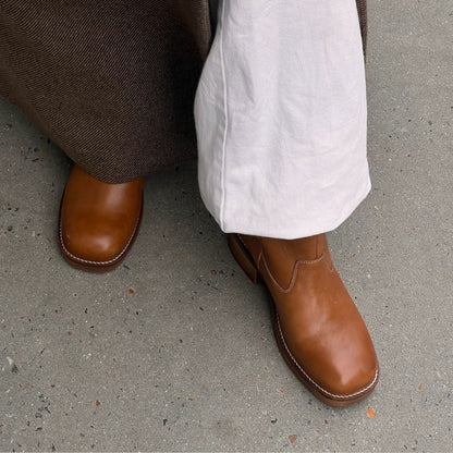COPENHAGEN SHOES SAY MORE - BROWN/TAN Støvler 125 TAN