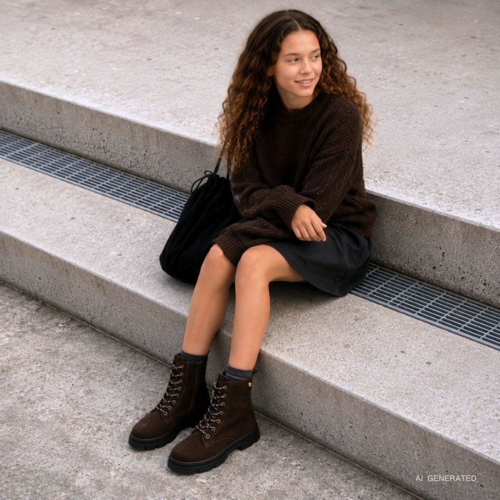 COPENHAGEN KIDS SISSY Støvler 0018 DK BROWN