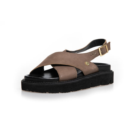 COPENHAGEN SHOES SUMMERTIME Sandaler 1203 DK TAUPE (ARMY)