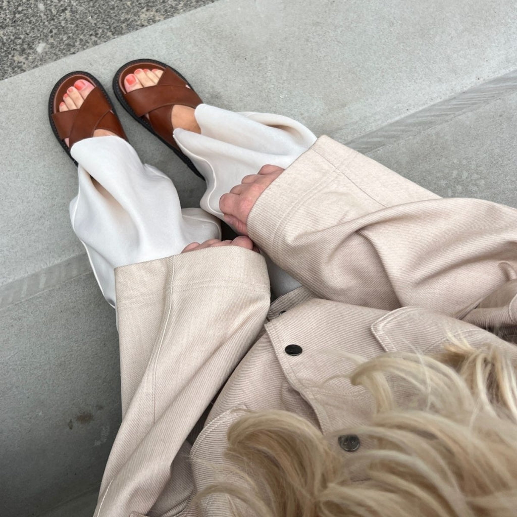 COPENHAGEN SHOES SUMMERTIME COGNAC Sandaler 0241 COGNAC