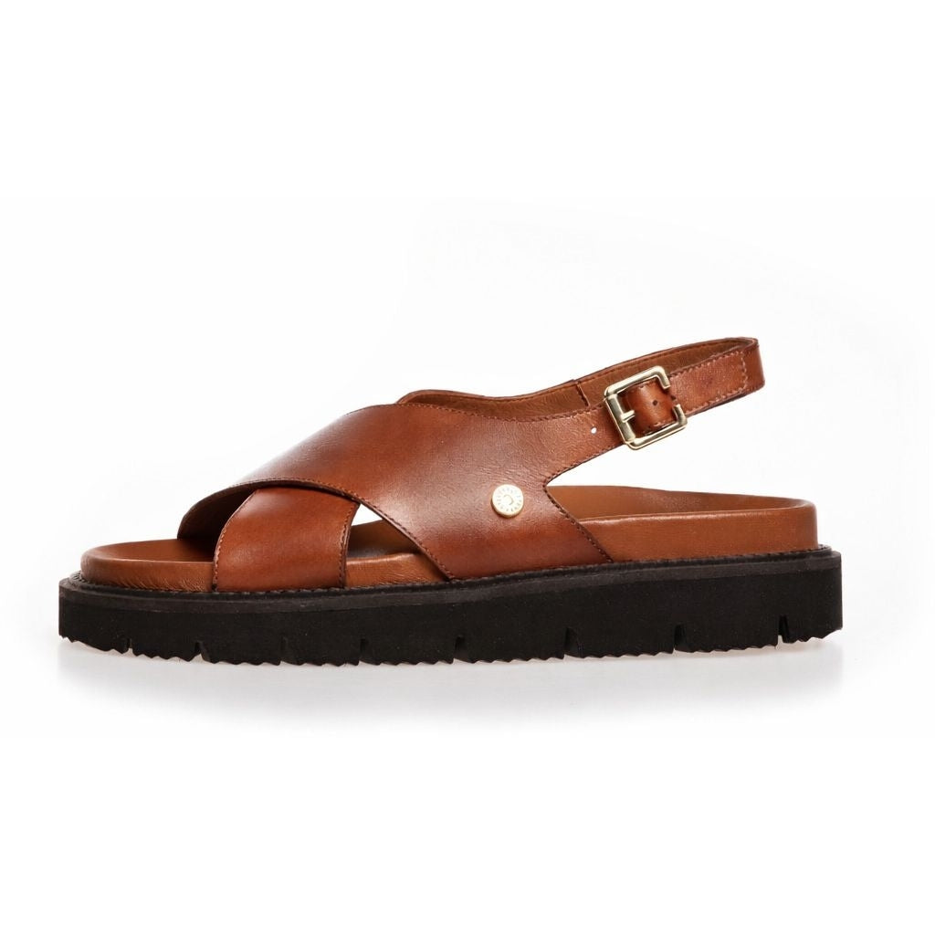 COPENHAGEN SHOES SUMMERTIME COGNAC Sandaler 0241 COGNAC