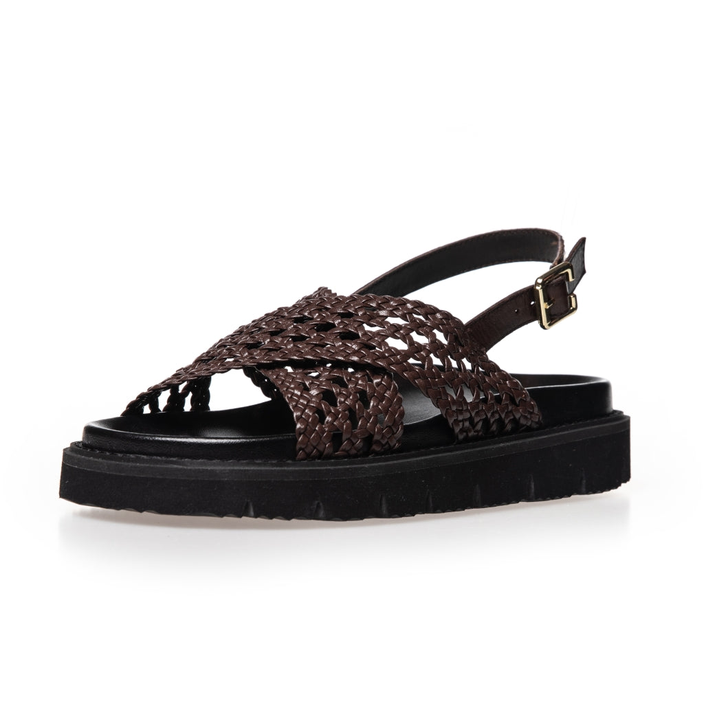 COPENHAGEN SHOES SUMMERTIME F. Sandaler 0018 DK BROWN
