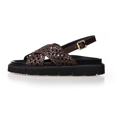 COPENHAGEN SHOES SUMMERTIME F. Sandaler 0018 DK BROWN
