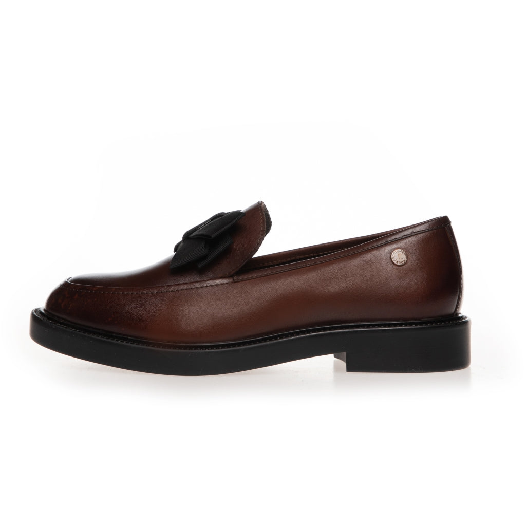 COPENHAGEN SHOES SURROUND ME LEATHER Loafers 0012 BROWN