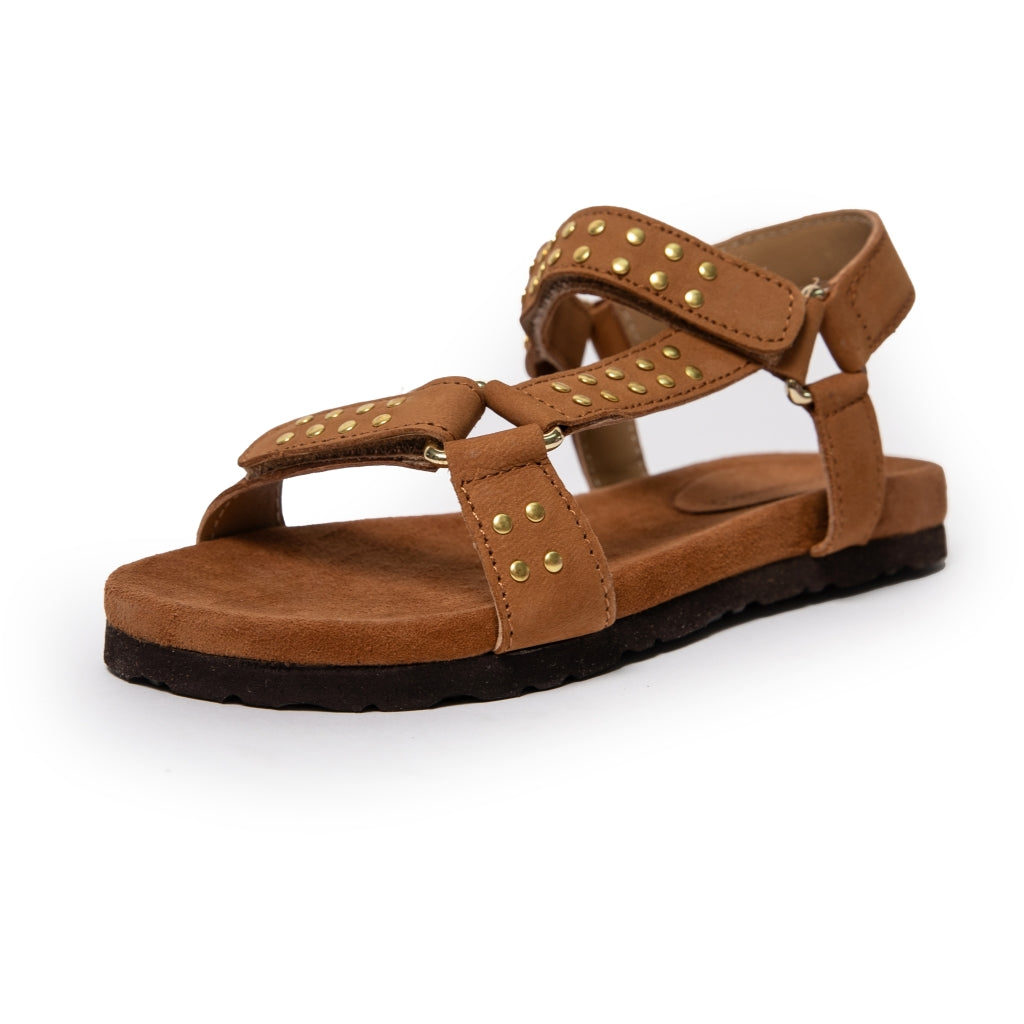 COPENHAGEN KIDS SWEAT SUEDE KIDS BS. Sandaler 0241 COGNAC