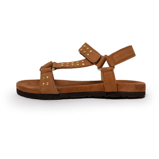 COPENHAGEN KIDS SWEAT SUEDE KIDS BS. Sandaler 0241 COGNAC