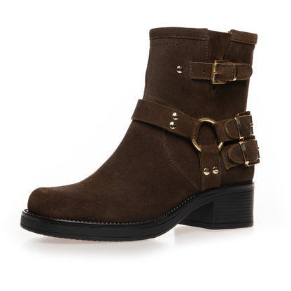 COPENHAGEN SHOES THE MAGIC MOVE SUEDE Støvler 100 ARMY GREEN