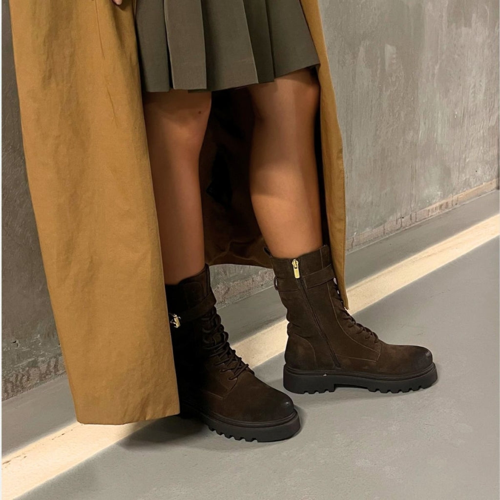 COPENHAGEN SHOES THE MOON S. Støvler 0018 DK BROWN