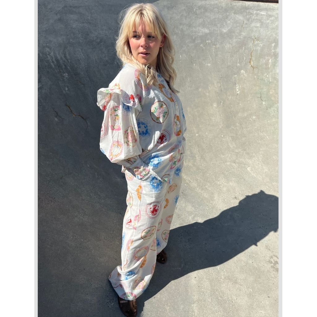 STORIES FROM THE ATELIER by COPENHAGENSHOES THE PALM SHIRT SHIRT 440 MULTI PRINT