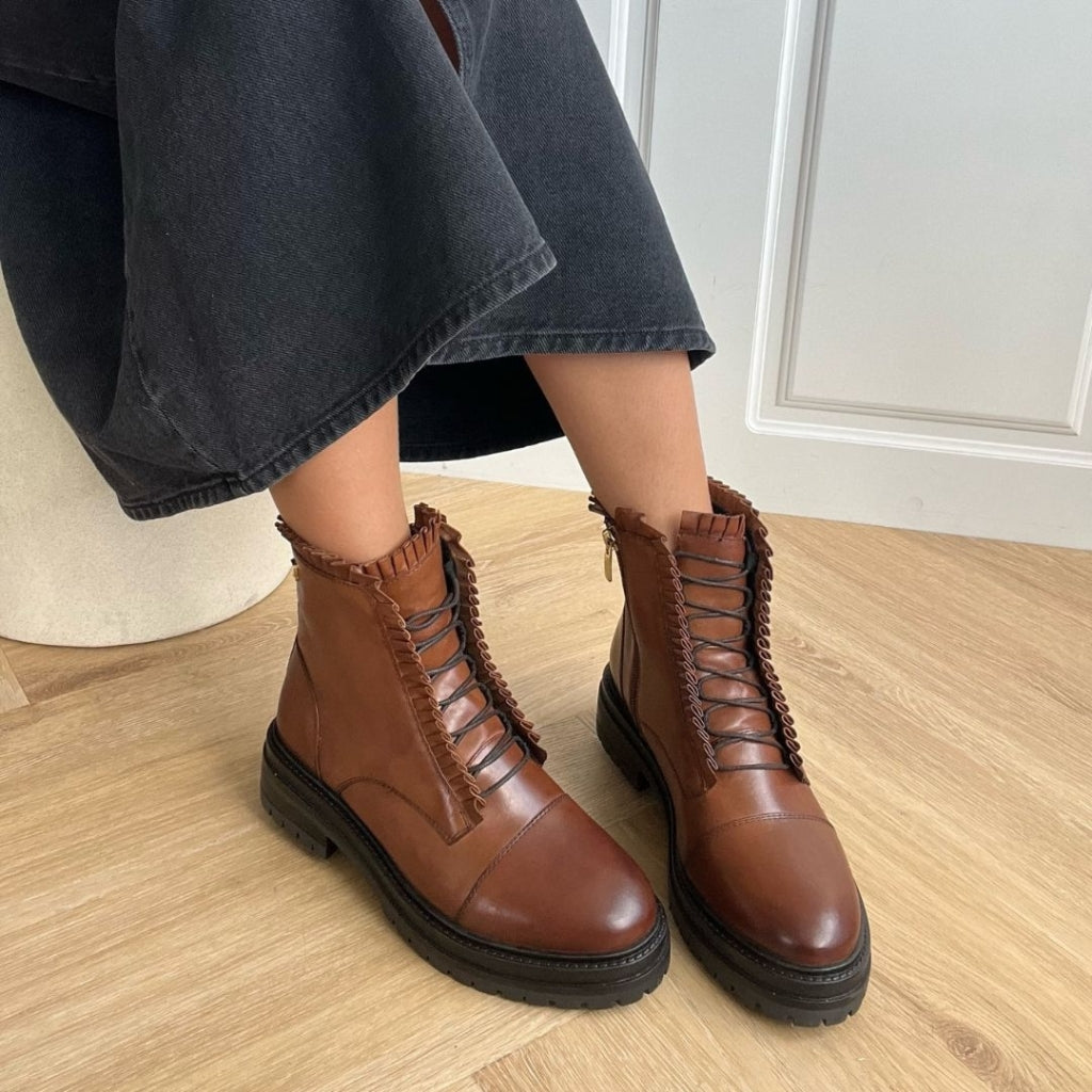 COPENHAGEN SHOES THE PRETTY COLLECTION Støvler 0241 COGNAC