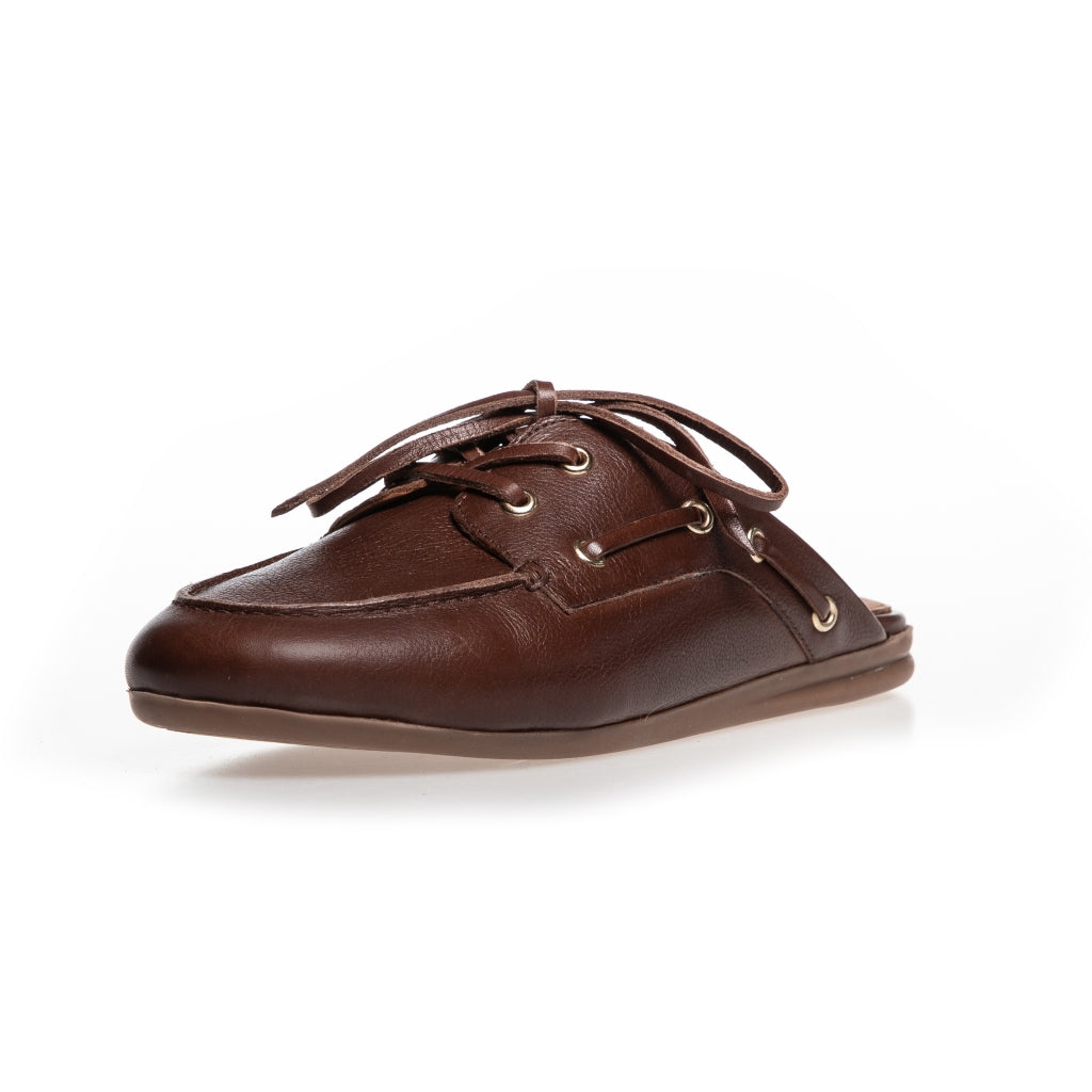 COPENHAGEN SHOES THE REAL MOVE L. Mules 0012 BROWN