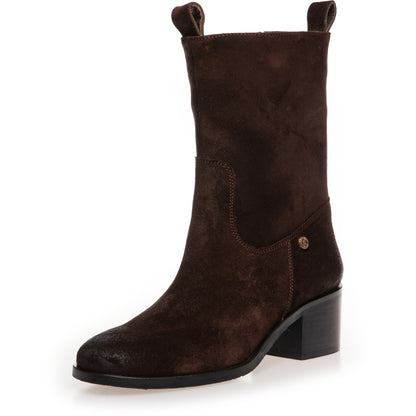 COPENHAGEN SHOES THE REAL WALKING SUEDE Støvler 0012 BROWN