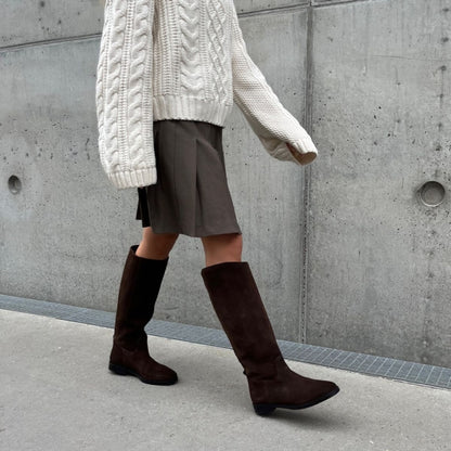 COPENHAGEN SHOES THE SPUND BOOT Long boot 0018 DK BROWN