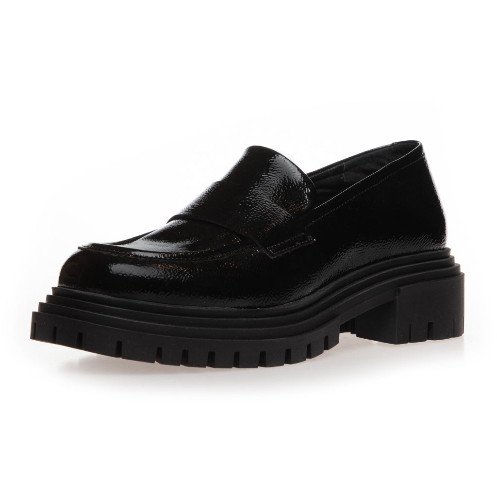 COPENHAGEN SHOES THE STREETS PATENT Loafers 0011 BLACK PATENT
