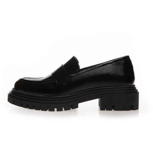 COPENHAGEN SHOES THE STREETS PATENT Loafers 0011 BLACK PATENT