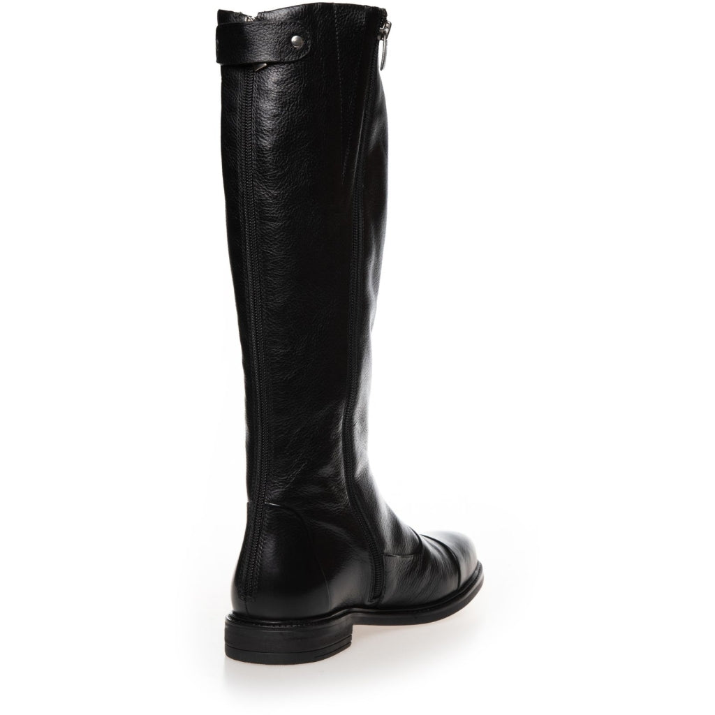 COPENHAGEN SHOES WHEN WE BREATHE Long boot 0001 BLACK