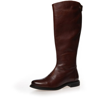COPENHAGEN SHOES WHEN WE BREATHE Long boot 0012 BROWN