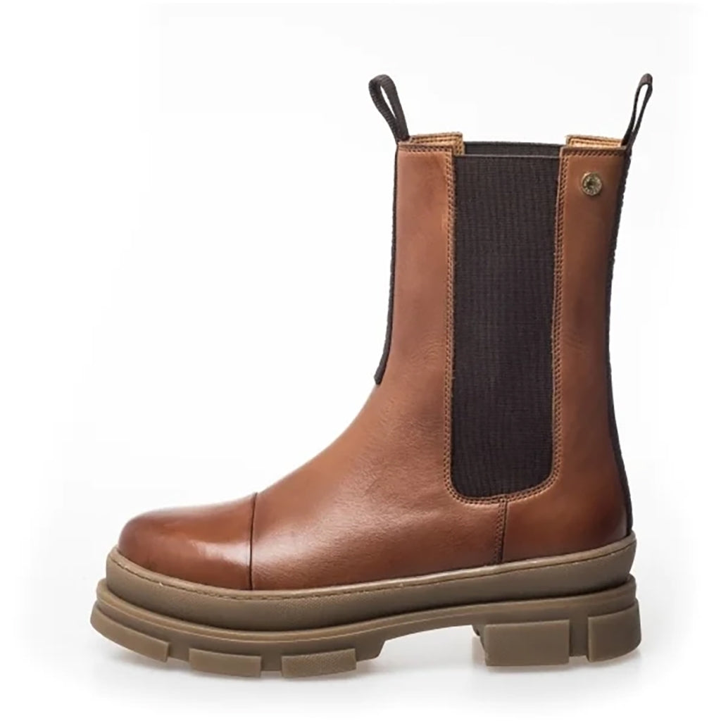 COPENHAGEN SHOES YOU AND ME MID Støvler 0241 COGNAC