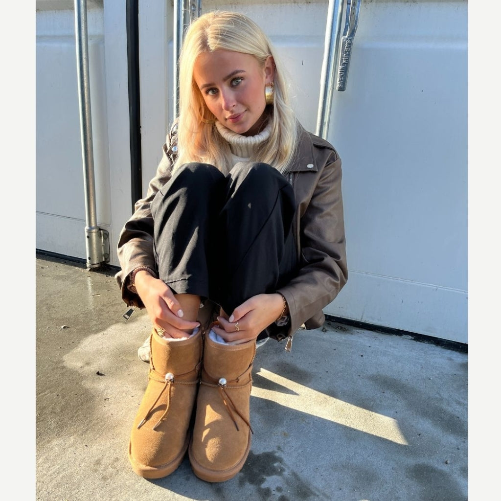 COPENHAGEN SHOES YOU ROCK GIRL Støvler 0138 CAMEL