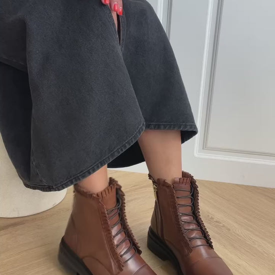 COPENHAGEN SHOES THE PRETTY COLLECTION Støvler 0241 COGNAC