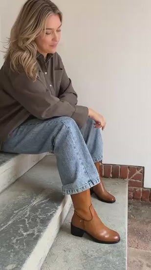 COPENHAGEN SHOES YOUR VIBE Støvler 125 TAN