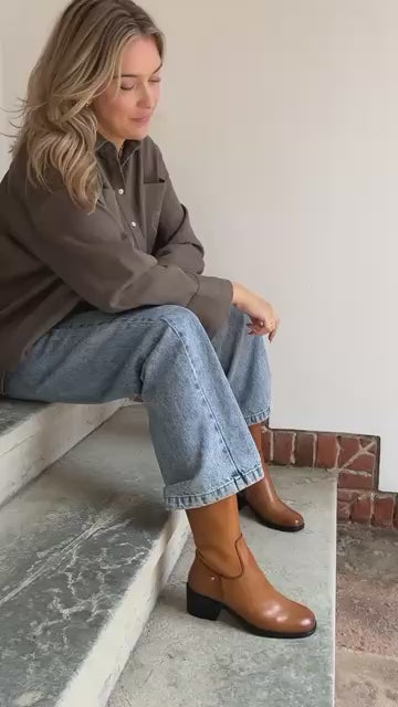 COPENHAGEN SHOES YOUR VIBE Støvler 125 TAN