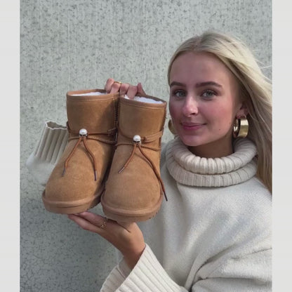 COPENHAGEN SHOES YOU ROCK GIRL Støvler 0138 CAMEL