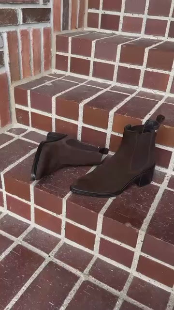 COPENHAGEN SHOES ANYONE S. Støvler 0018 DK BROWN