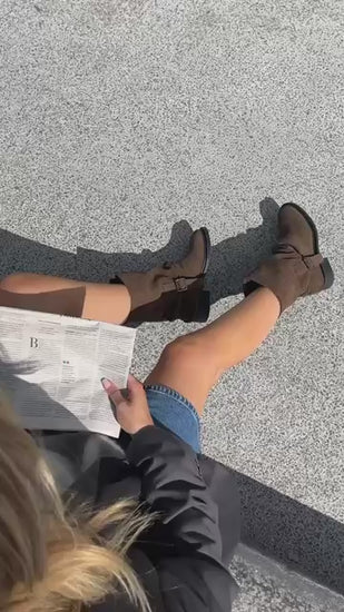 COPENHAGEN SHOES LET'S IMAGINE Støvler 100 ARMY GREEN