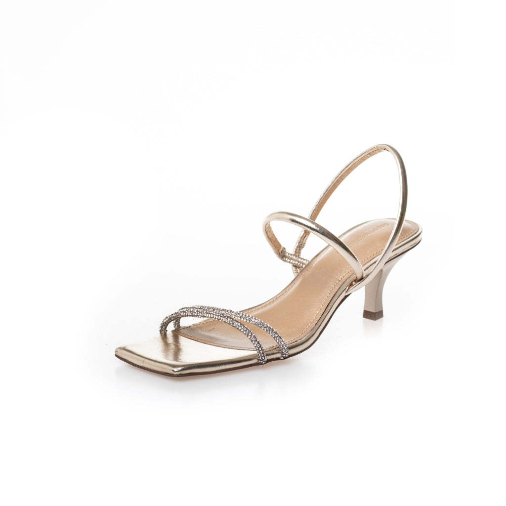 COPENHAGEN SHOES GOLD AND DIAMONDS Stiletter 217 GOLD / DIAMOND