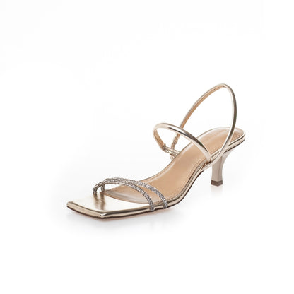 COPENHAGEN SHOES GOLD AND DIAMONDS Stiletter 217 GOLD / DIAMOND